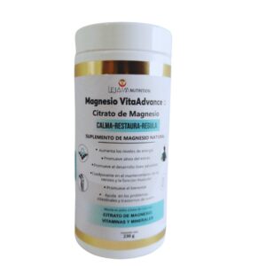 1 Tarro Citrato de Magnesio VitaAdvance