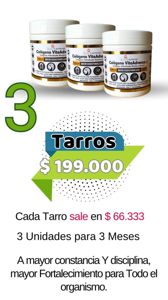 colageno vitaadvance 8 min